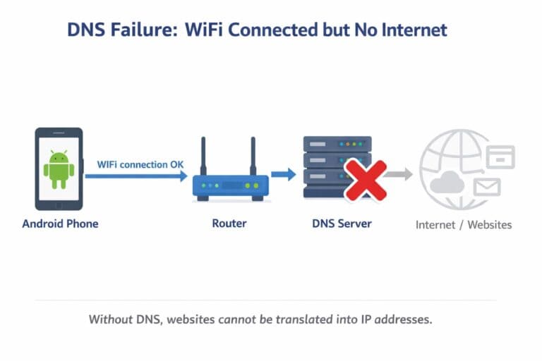 WiFi Connected but No Internet on Android: 10 Fixes That Actually Work ...
